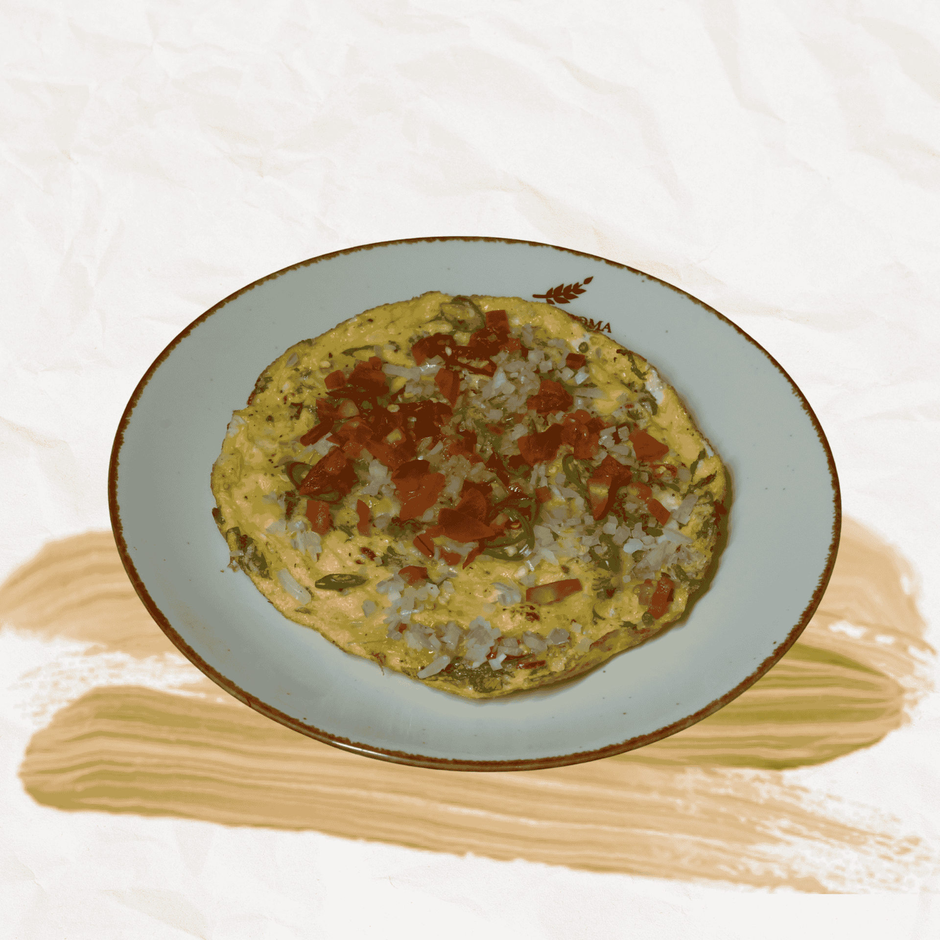Masala Omelette